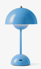 Lampe de table dôme moderne | Finition métal