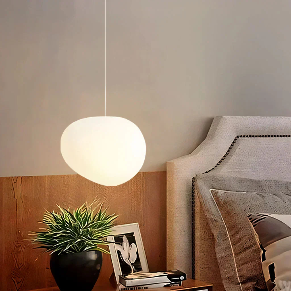 Modern Pendant Light  Pebble Glass Design - Product detail 8