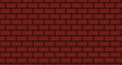 Red brick wallpaper mural showcased in a modern living room with gray sofa and minimal decor