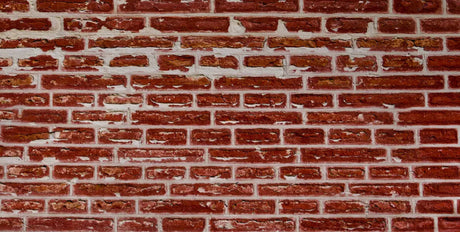 Red brick wallpaper design file showing detailed texture and authentic weathered finish