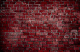 Design file of red vintage brick pattern showing authentic texture and weathered details