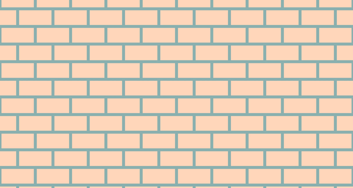 Beige and sage brick pattern wallpaper design file showing detailed geometric arrangement