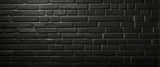 Black brick wallpaper design file showing detailed texture and shadows