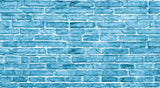 Design file of blue brick wallpaper pattern showing intricate texture and shading details
