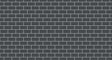 Modern grey brick wallpaper creating an industrial feel in a stylish living room with minimal furniture