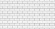 Modern white brick wallpaper creating a bright, airy atmosphere in a minimalist living room setting