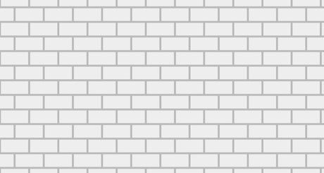 Modern white brick wallpaper creating a bright, airy atmosphere in a minimalist living room setting