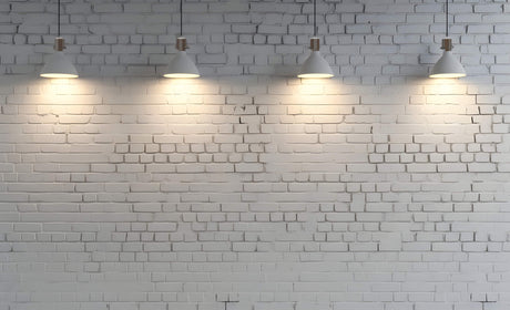 White brick wallpaper design file showing detailed texture and shadow effects
