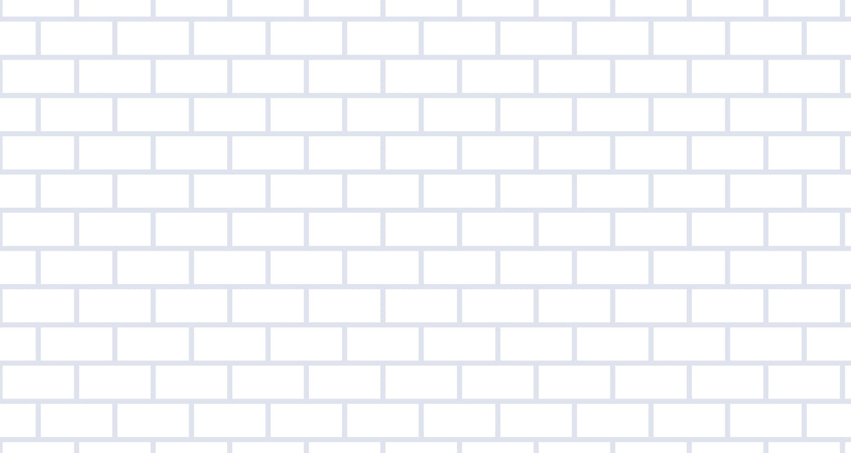 White brick pattern design file showing detailed texture and grout lines