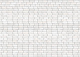 White brick wall pattern design file showing detailed stone texture and subtle shadows