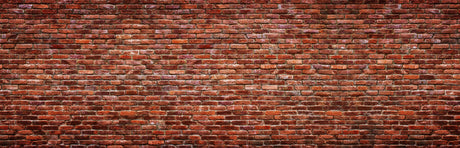 Terracotta brick wallpaper design file showing detailed texture and natural color variations