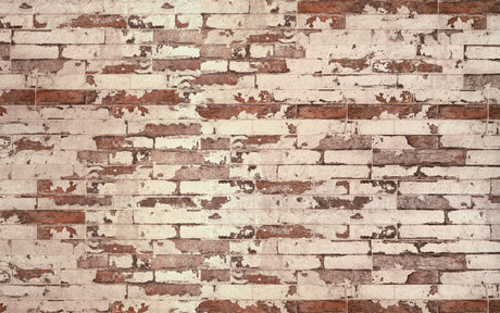 Detailed design file of vintage industrial brick wallpaper pattern