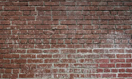 Brick wall pattern design file showing authentic weathered texture and terracotta tones