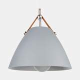 Modern Pendant Light  Leather Strap Aluminum Shade - Product detail 7