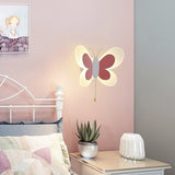Butterfly Wall Light  White  Pink LED Design - Product detail 7