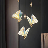 Butterfly LED Pendant Light  Crystal-Cut Wing Design - Product detail 9