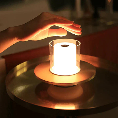 Modern LED Table Lamp  Touch Induction Control With Warm Glow - Product showcase