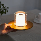Induction LED Table Lamp  Flameless Candle Design - Detailed view