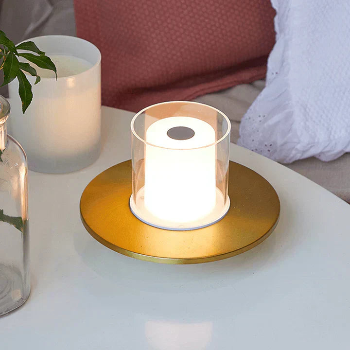 Induction LED Table Lamp  Flameless Candle Design - Product example