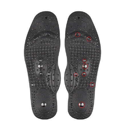 Magnetic Therapy Insoles  Reflexology Pressure Point Design - Product showcase