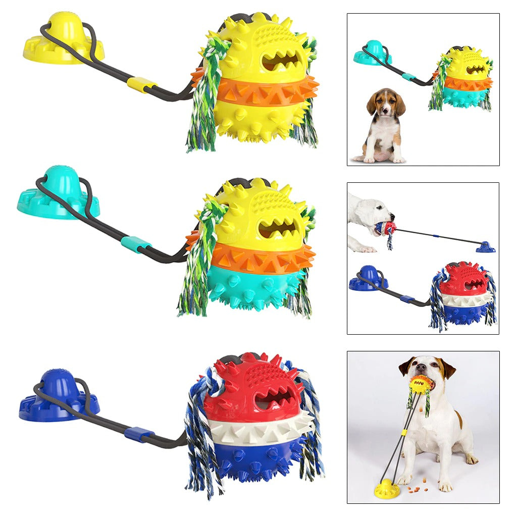 Interactive Dog Toy  Suction Cup Base with Dental Chew Ball - Product detail 5