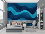 Superhero Mural Wallpaper | Dynamic Comic Book Action Scene