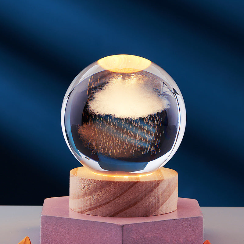 Galaxy LED Night Light  Crystal Ball Universe Design - Product detail 9