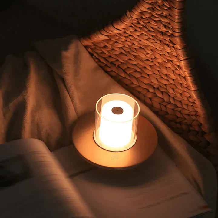 Induction LED Table Lamp  Flameless Candle Design - Product detail 18