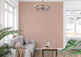 Terracotta Mural Wallpaper | Soft Pink Textured Design