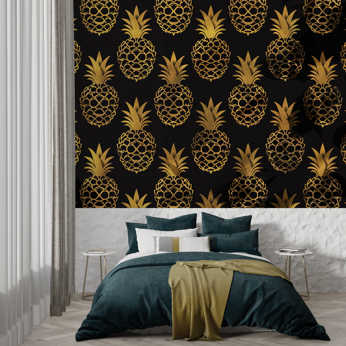 Zen Garden Mural Wallpaper | Peaceful Sand and Sea Design