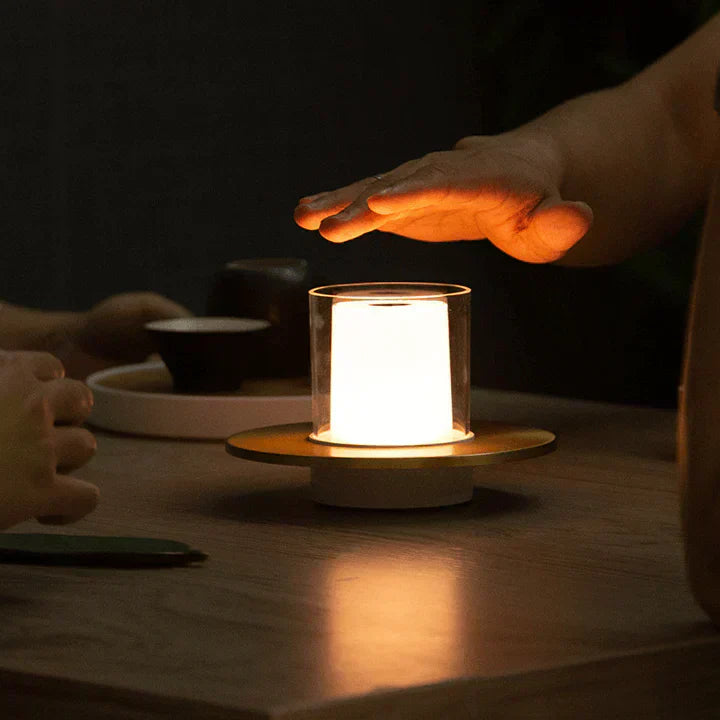 Induction LED Table Lamp  Flameless Candle Design - Product detail 7