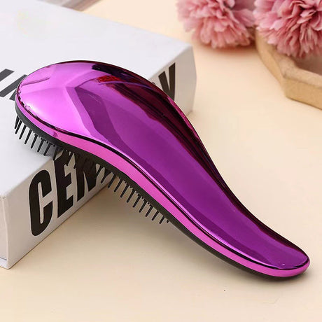 Pet Grooming Brush  Soft Detangling Massage Design - Detailed view