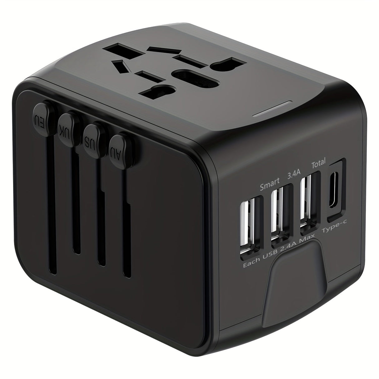 Universal Travel Adapter  4 USB Ports With Type-C Global Charging - Product detail 7