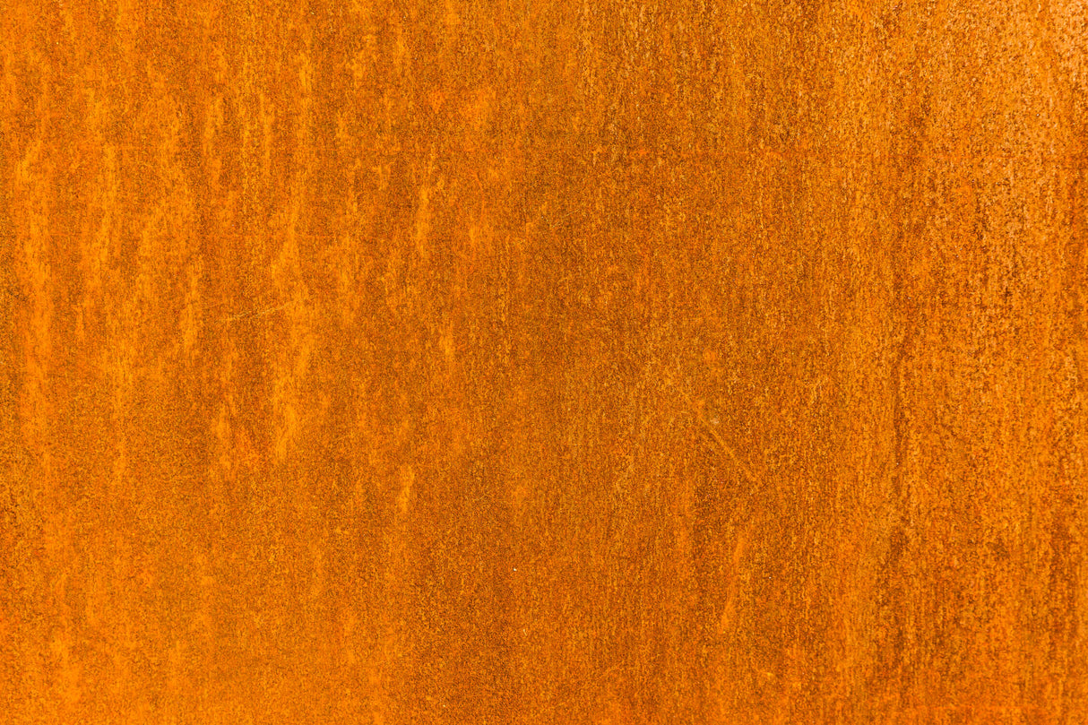 Industrial Mural Wallpaper | Textured Terracotta Metal Effect