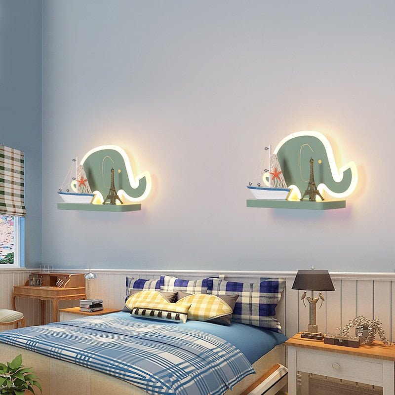 Kids Helicopter Wall Light  LED Shelf Design - Product detail 6