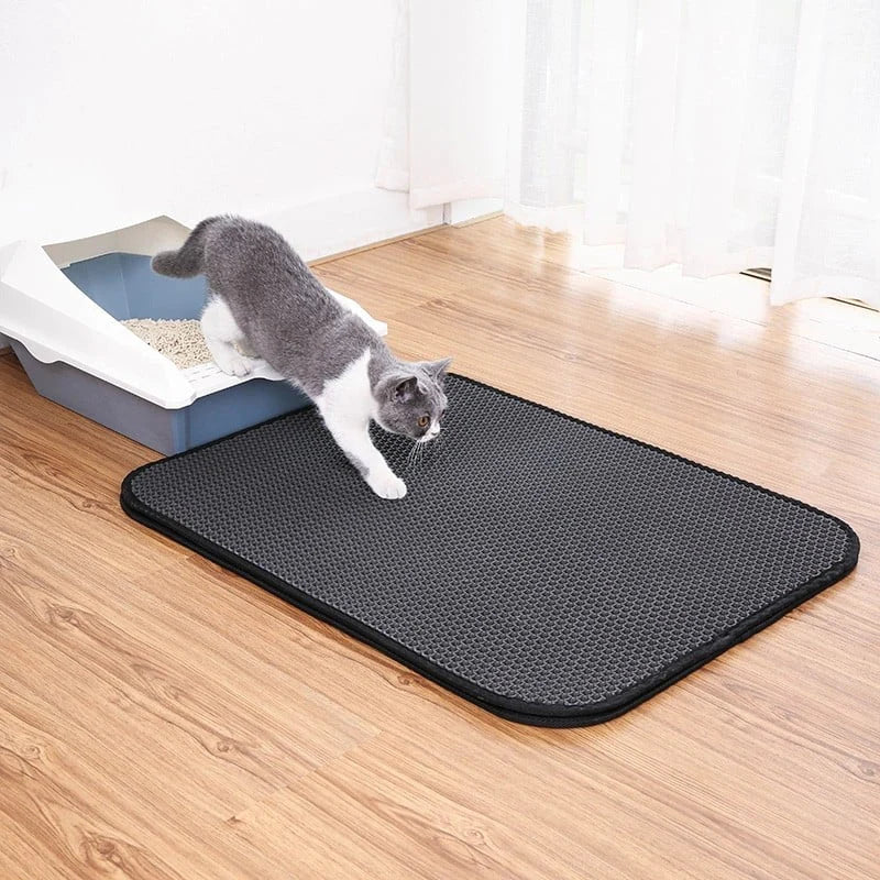 Cat Litter Mat  Double Layer Waterproof Design - Product showcase