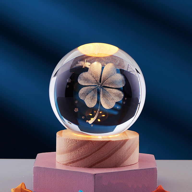 Galaxy LED Night Light  Crystal Ball Universe Design - Product detail 18