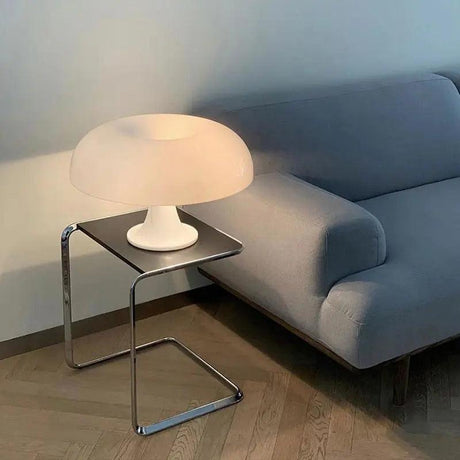 Nordic Mushroom Table Lamp  Modern Glass Dome Design - Product example