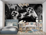 Gaming Mural Wallpaper | PlayStation Controller Design