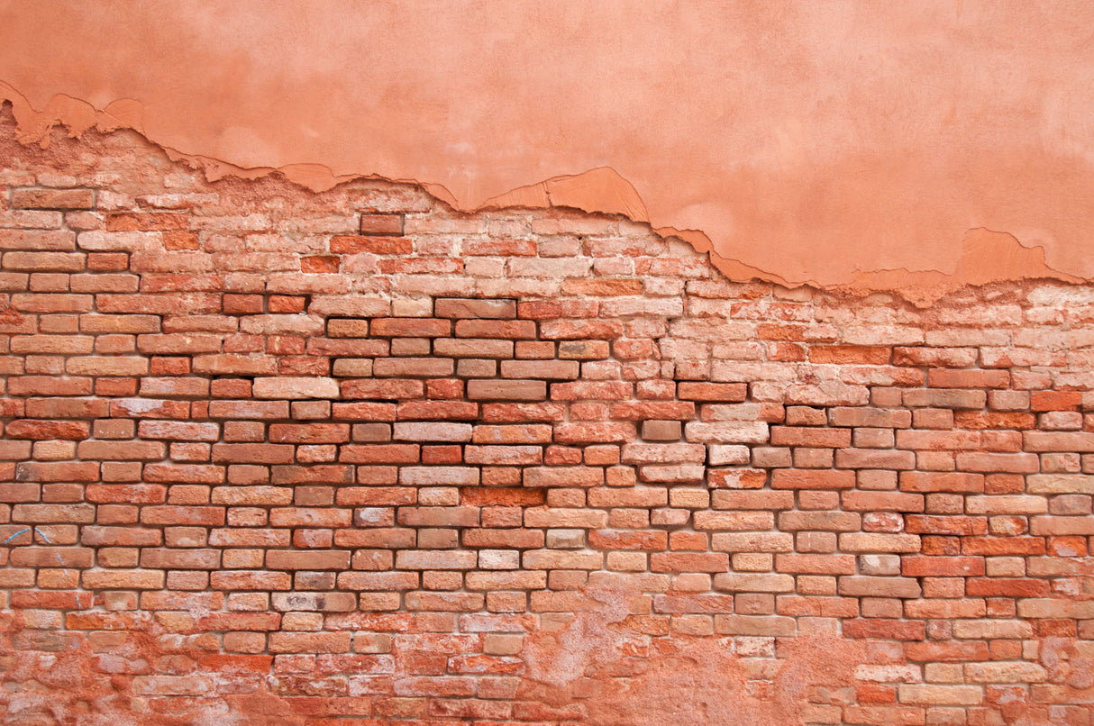 Brick Mural Wallpaper | Terracotta Industrial Design