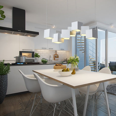 Modern LED Pendant Light  Geometric Cube Design - Product detail 6