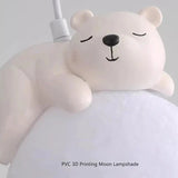 Childrens Moon Pendant Light  Sleeping Animal Design - Product detail 14