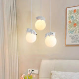 Childrens Moon Pendant Light  Sleeping Animal Design - Product detail 6