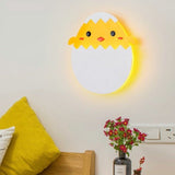 Kids Wall Light  Hatching Chick LED Design - Detailed view