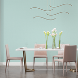 Pastel Mural Wallpaper | Serene Mint Green Design