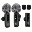 Wireless Lavalier Microphone  Dual USB-C Recording System - Product showcase