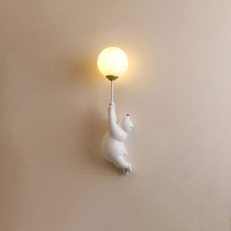 Bear Wall Light  Playful LED Lamp With Balloon - Product detail 10