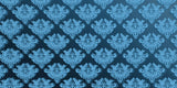 Blue damask pattern design file showing intricate details and true color representation