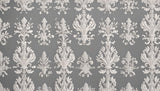 Design file showing intricate details of grey and white Damask pattern