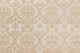 Design file of gold baroque damask pattern showing intricate details and motifs
